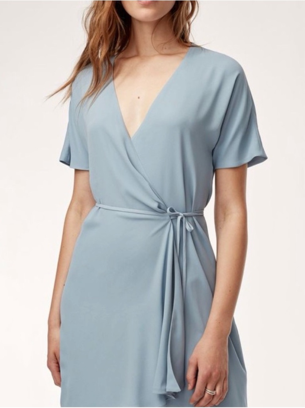 Aritzia Babaton Wrap Dress